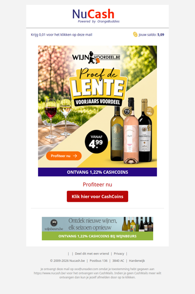 Proef de lente en profiteer van voorjaars voordeel!