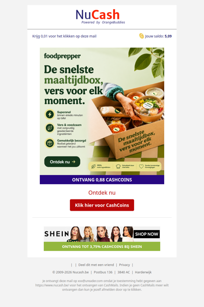 Ontdek Foodprepper, de snelste maaltijdbox!