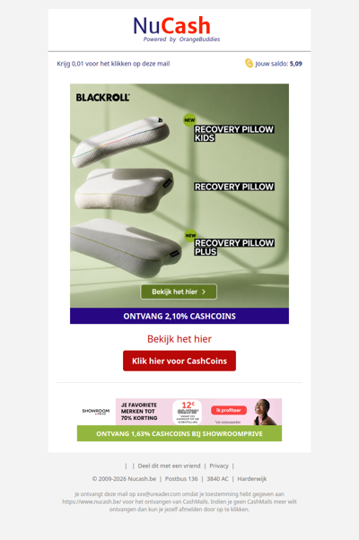 Ontdek de nieuwe BLACKROLL Recovery Pillows