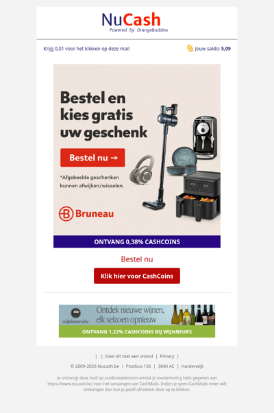 Kies jouw gratis geschenk!