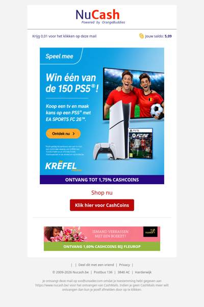 Koop een tv en maak kans op een PS5!