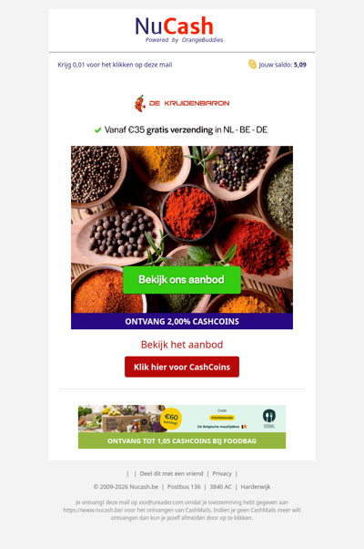 Ontdek de wijde keuzen aan specerijen