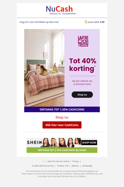 Tot 40% korting op must-haves voor in huis