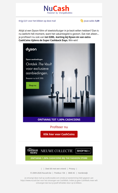 Bespaar tot 200 EUR met exclusieve aanbiedingen bij Dyson