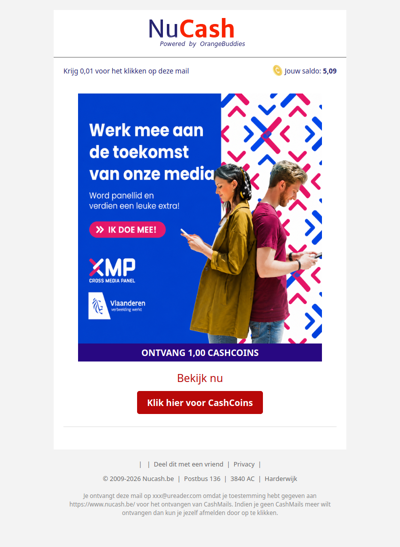 Werk mee aan de toekomst van media en verdien extra