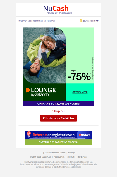 Tot 75% korting bij Lounge by Zalando!