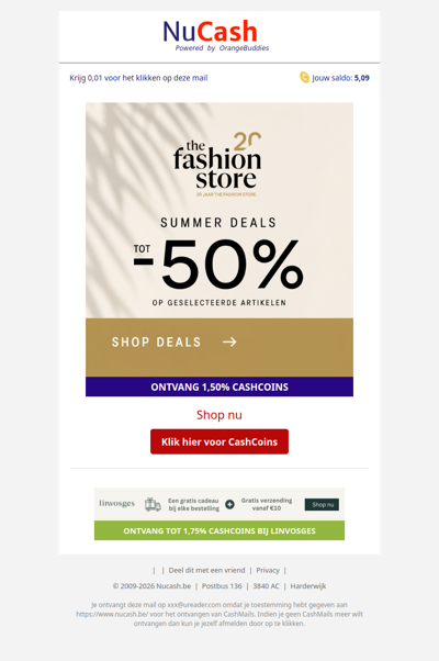 Summer Deals: tot 50% korting op geselecteerde items