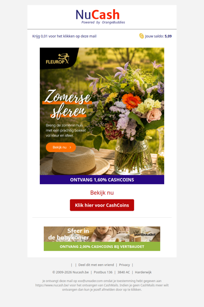 Fleur je interieur op met een zomerboeket