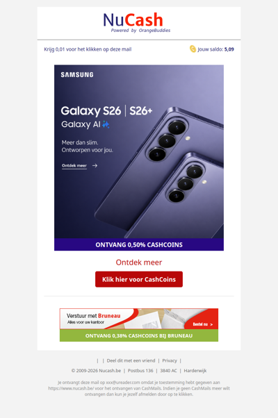 Ontdek de nieuwe Samsung Galaxy S26-serie