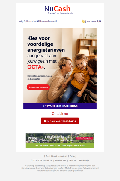 Verlaag je energiekosten met OCTA+