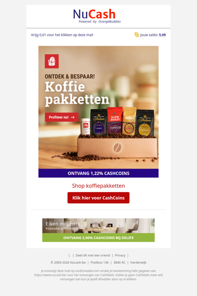 Ontdek premium koffiepakketten en bespaar direct