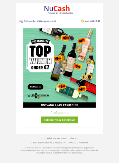 Scoor jouw favoriete topwijnen voor een topprijs