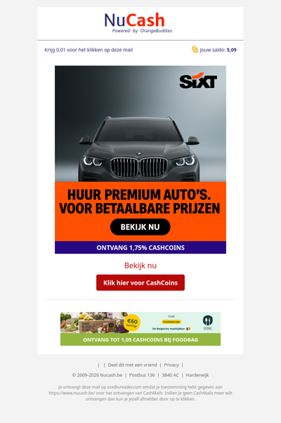 Huur goedkoop een auto voor je vakantie!