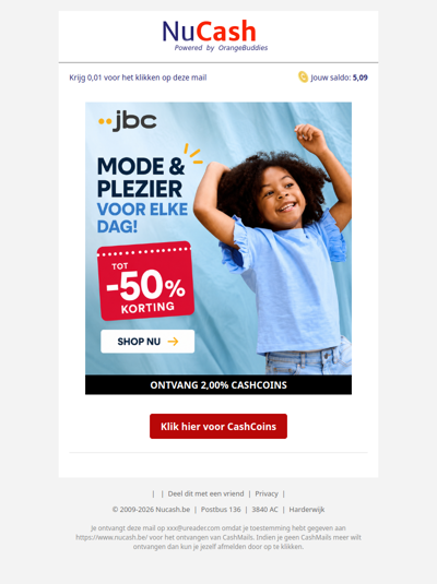 Tijd voor een nieuwe outfit? Profiteer nu!