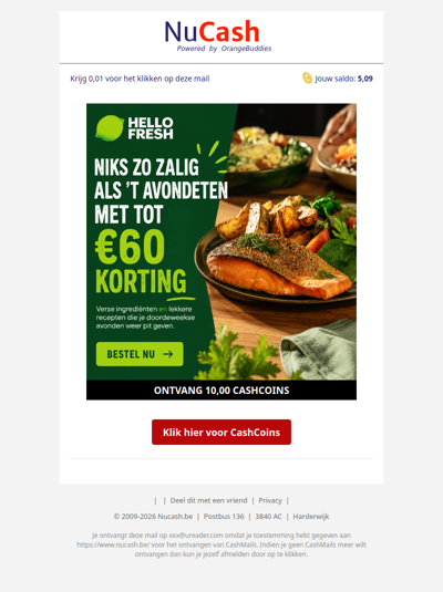 Elke avond vers koken, nu met tot €60 korting