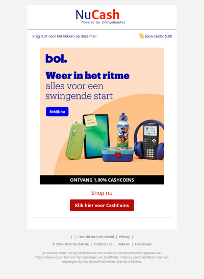 Alle schoolspullen vind je bij bol.
