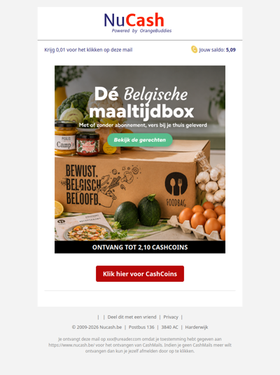 Eet gemakkelijk lokaal met Foodbag