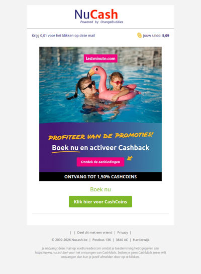 Profiteer van promoties bij lastminute.com!