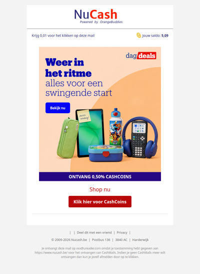 Ontdek de swingende start deals van bol.
