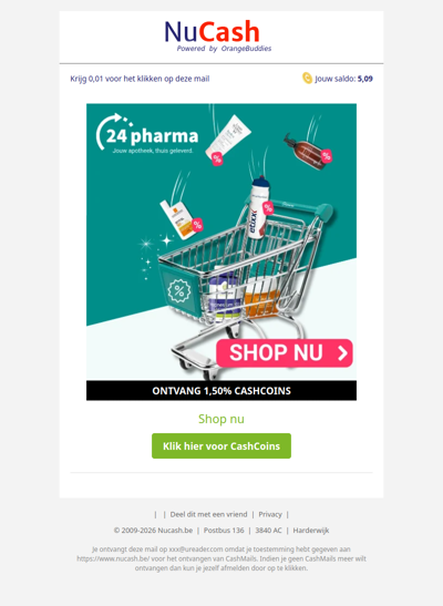 Ontdek de beste deals bij 24pharma