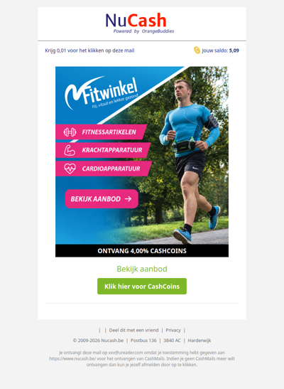 Alles voor jouw workout bij Fitwinkel