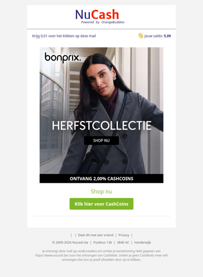 Ontdek de nieuwe herfstcollectie van Bonprix