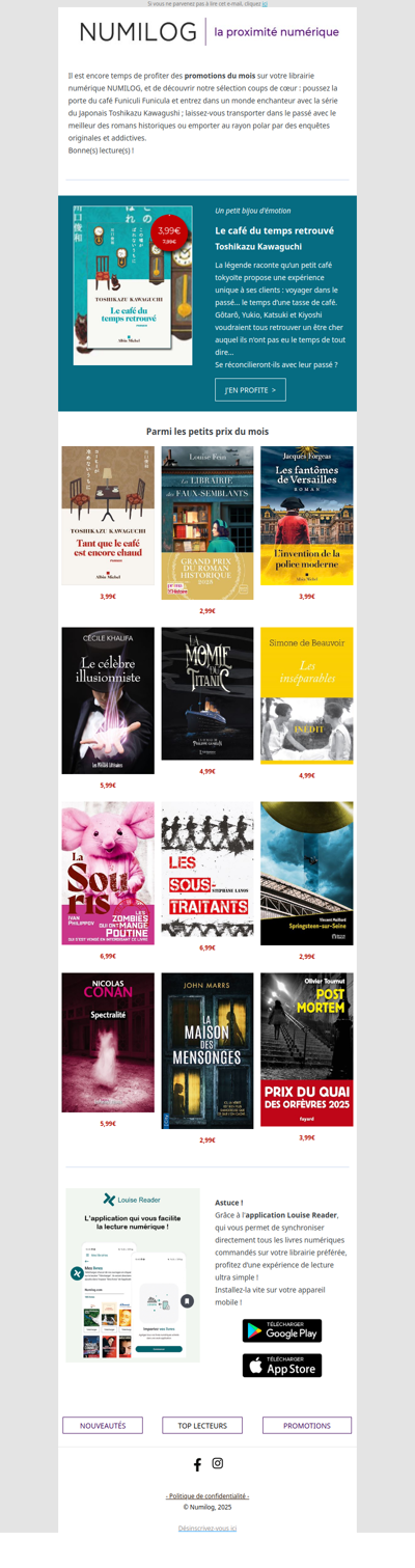 Spéciale bons plans !