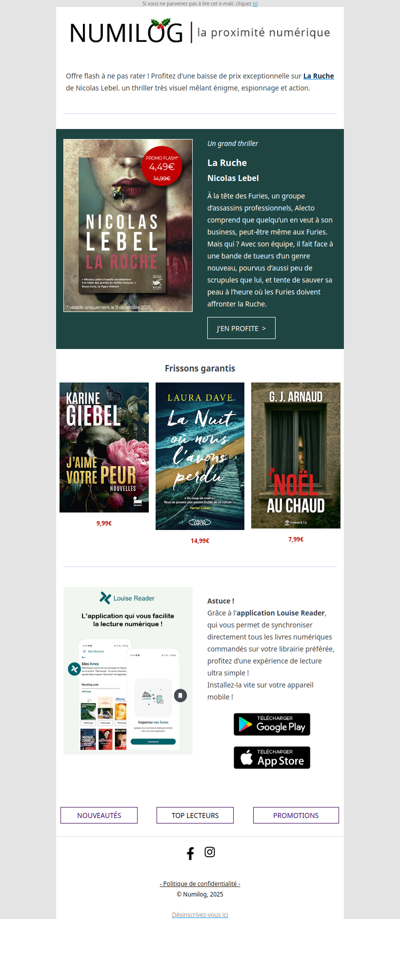 ⏱ Offre flash spéciale thriller ! La Ruche, de Nicolas Lebel