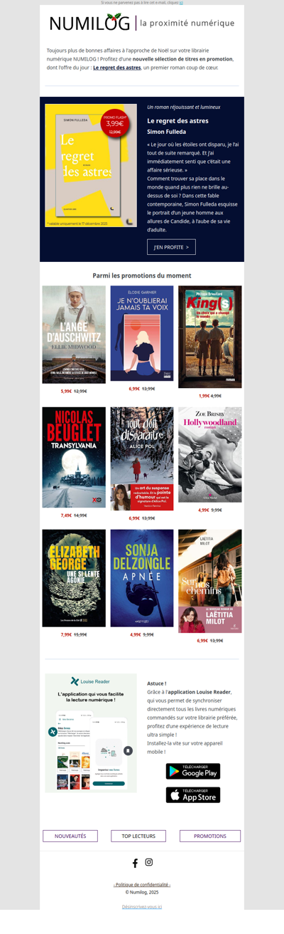 ⏱ Du nouveau au rayon promos !