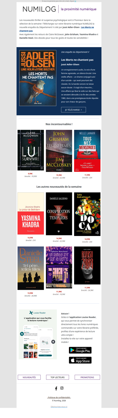 Nouvelle affaire pour le Département V