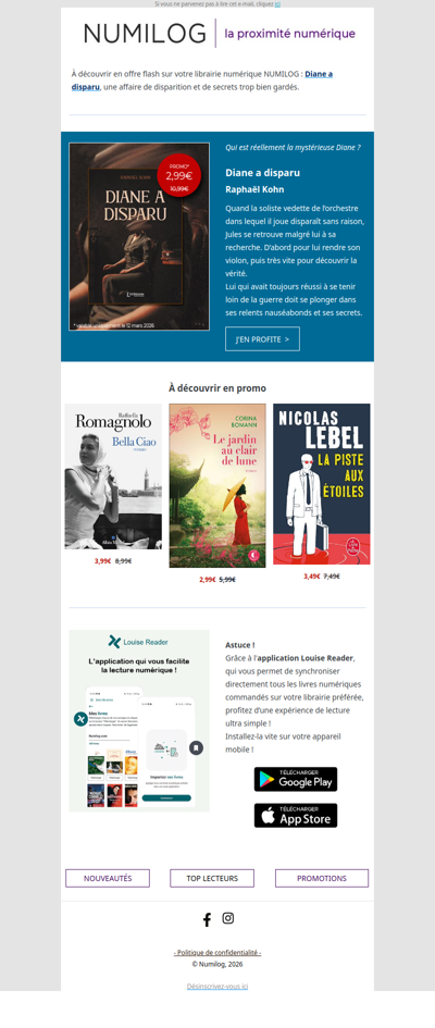 ⏱ L'offre flash du jour !