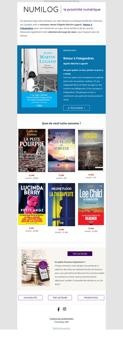 Au cœur d'une famille et de ses secrets avec Agnès Martin-Lugand