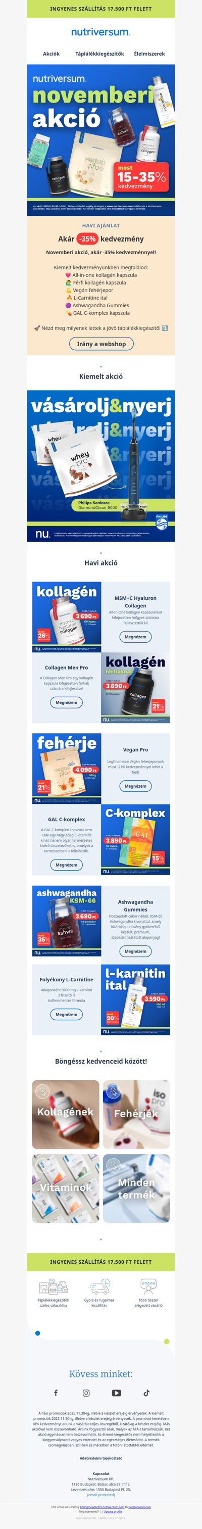 Akár -35% 🍁 Novemberi Akció!