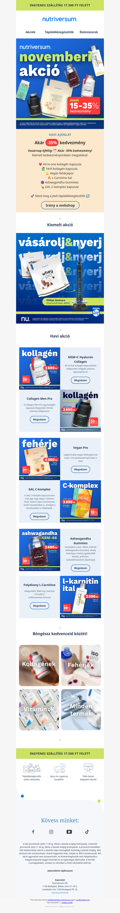 CSAK VASÁRNAP ÉJFÉLIG! ⏰ Akár -35% kedvezmény!