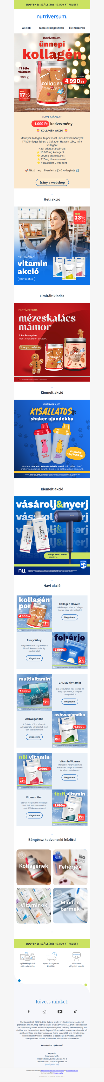 Kollagén Akció 🎁 Limitált Kiadás!