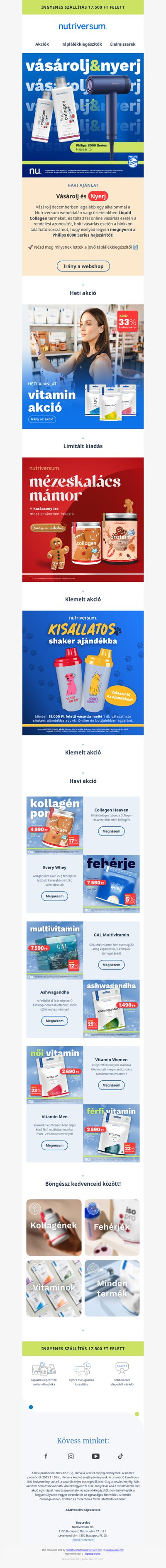 Vásárolj és Nerj! 🎁