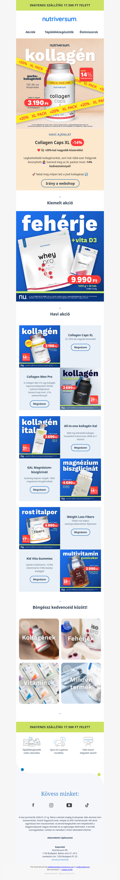 ÚJ 💝 Collagen Caps XL