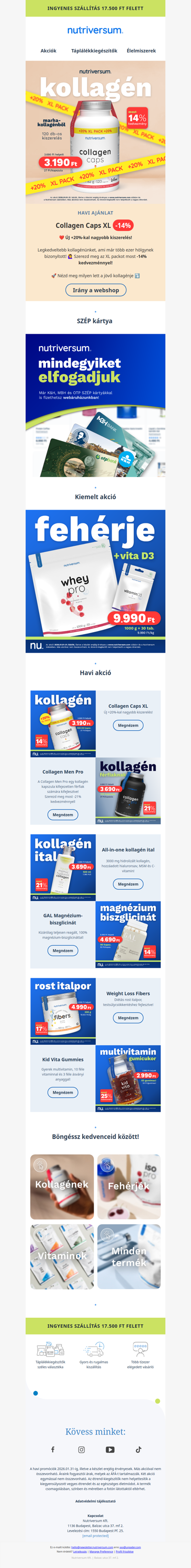Collagen Caps XL 💝 -14% kedvezménnyel!