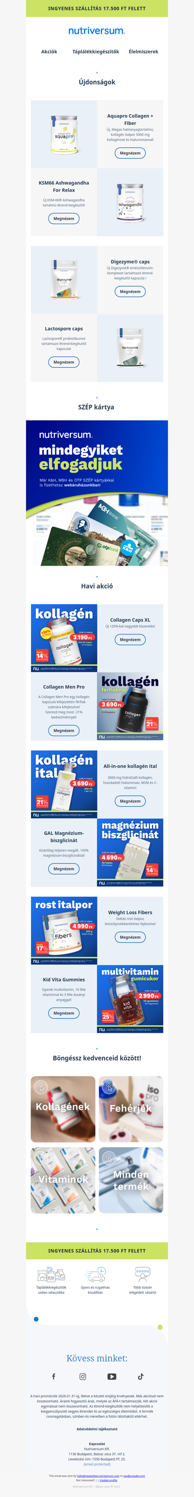 🌟 Újdonságok a Webshopban!