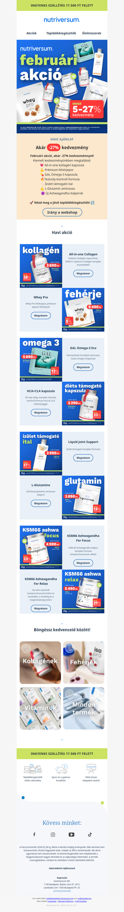 🔥 --NA-- Ne maradj le TOP 5 akciós termékünkről!