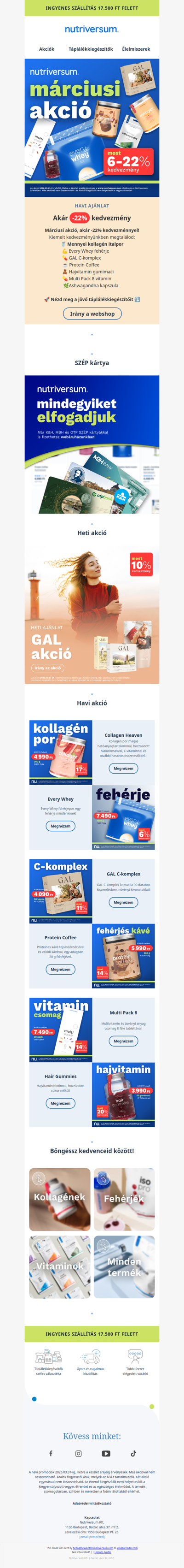 ⏳Már csak holnap éjfélig élnek akcióink. Ne maradj le!