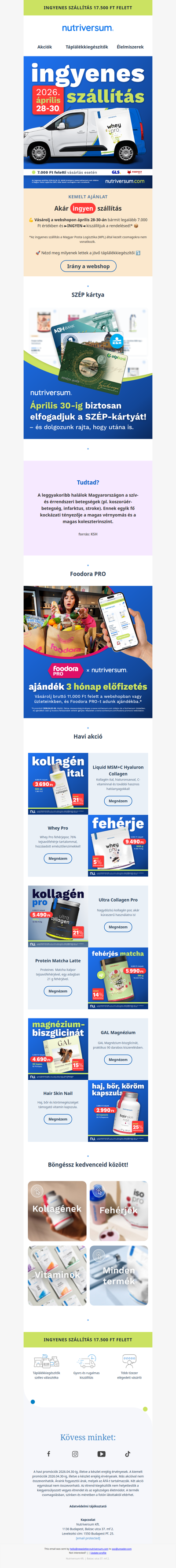 🚚INGYEN szállítunk 7000 Ft felett!