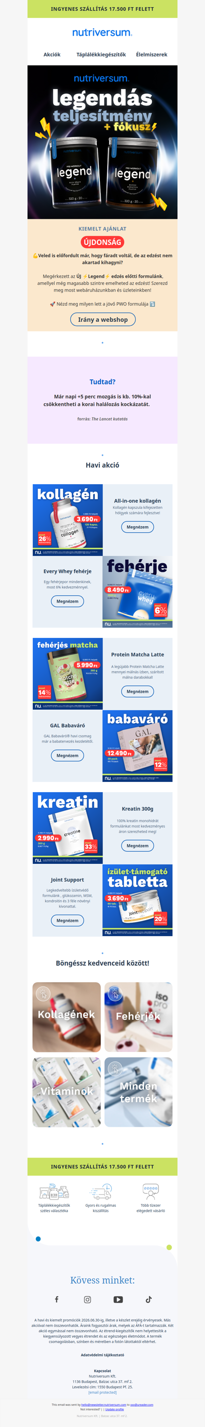 🚀Új prémium edzéselőtti formula a kínálatunkban!