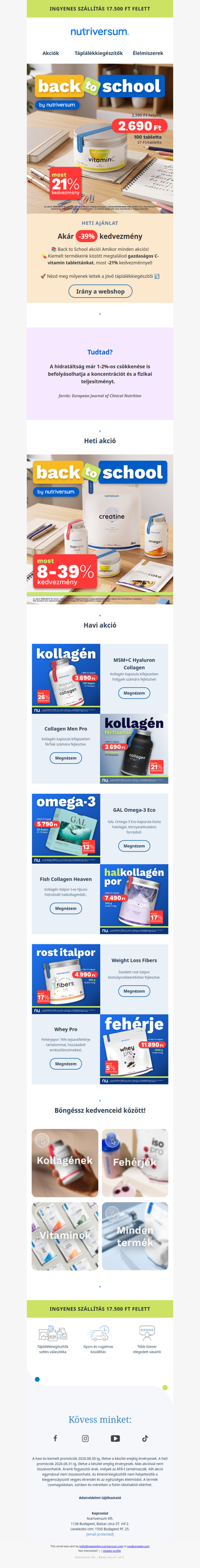 🍋C-vitamin 100 tbl most -21% a Back to School akció keretein belül!