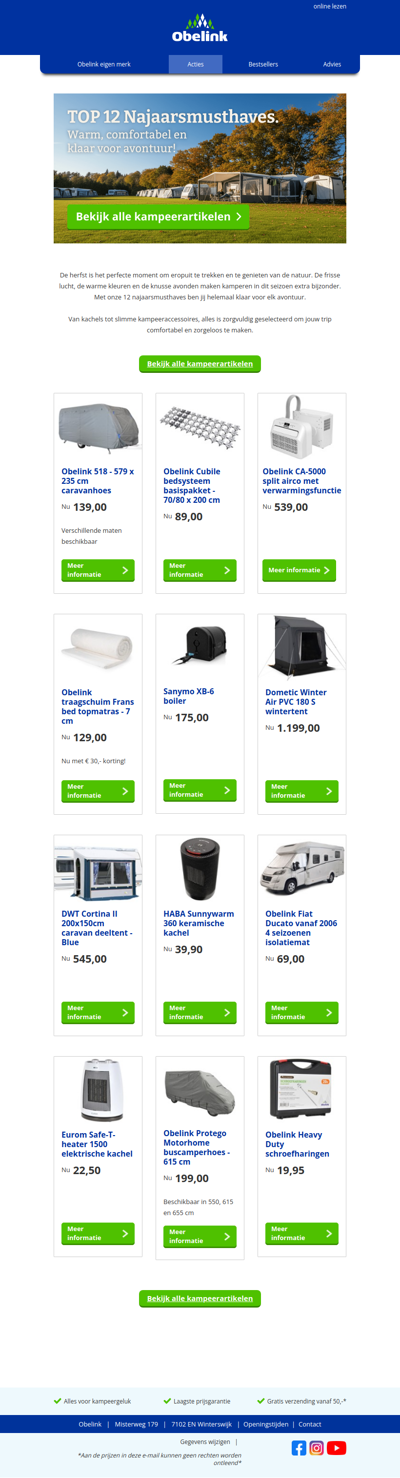 TOP 12 Najaarsmusthaves 🍂