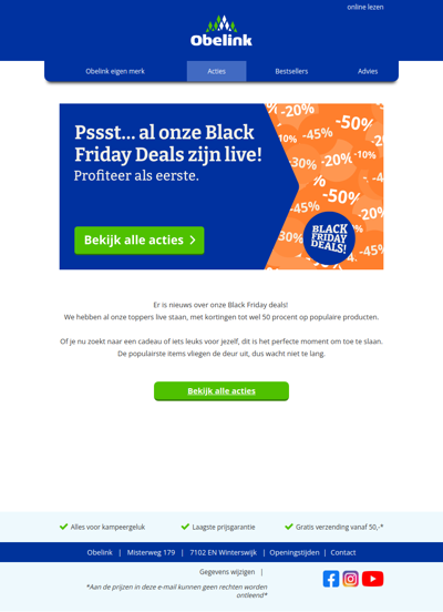 Pssst... al onze Black Friday deals zijn live!