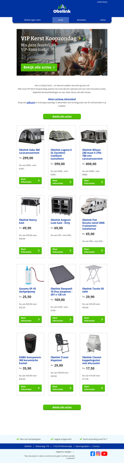 VIP Kerst Koopzondag✨🎄