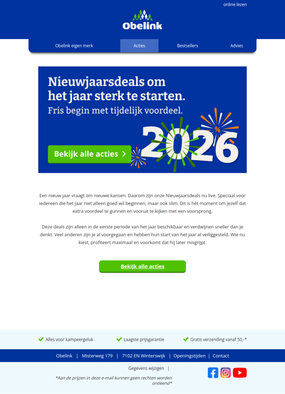 🎆 Nieuwjaarsdeals om het jaar sterk te starten