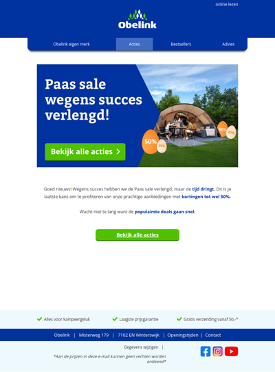 Paas sale wegens succes verlengd!🐣