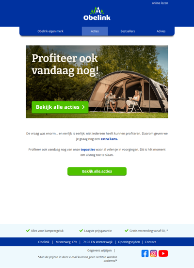 EXTRA DAG: profiteer ook vandaag nog.